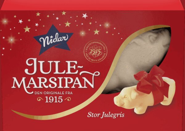 Stor Marsipangris i Eske