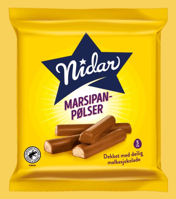 Marsipanpølser 5-pk