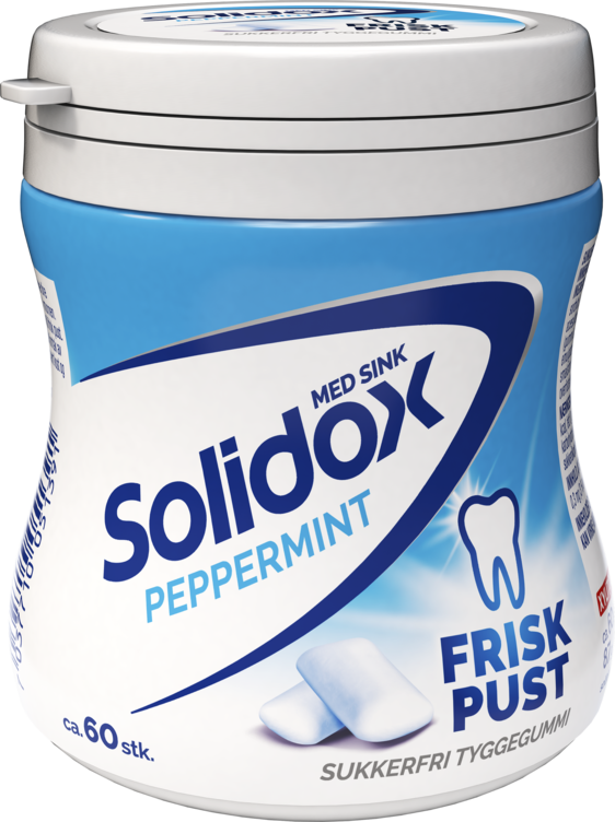 Solidox Tyggis Frisk Pust