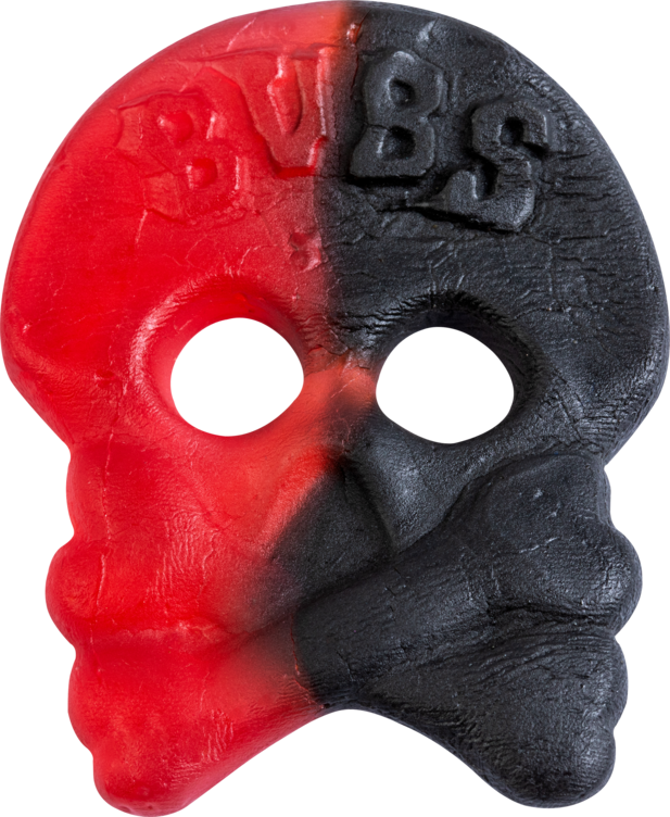 Bubs® Bringebær Lakris Skalle®